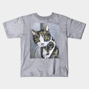 Tabby cat Kids T-Shirt